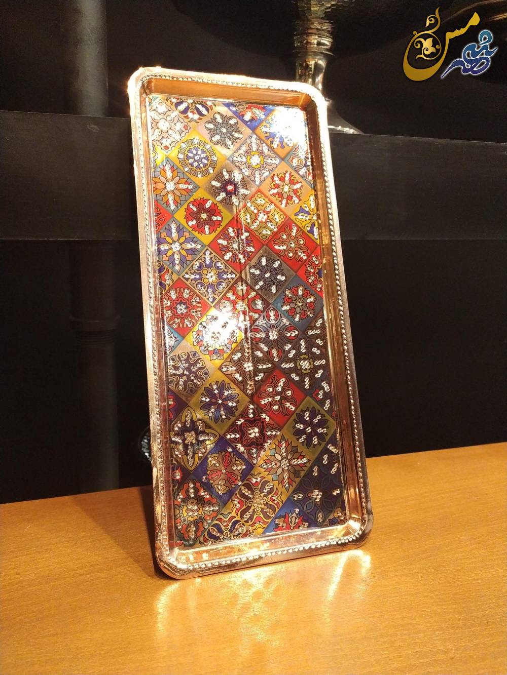 رولت خوری مسی طرح ترمه