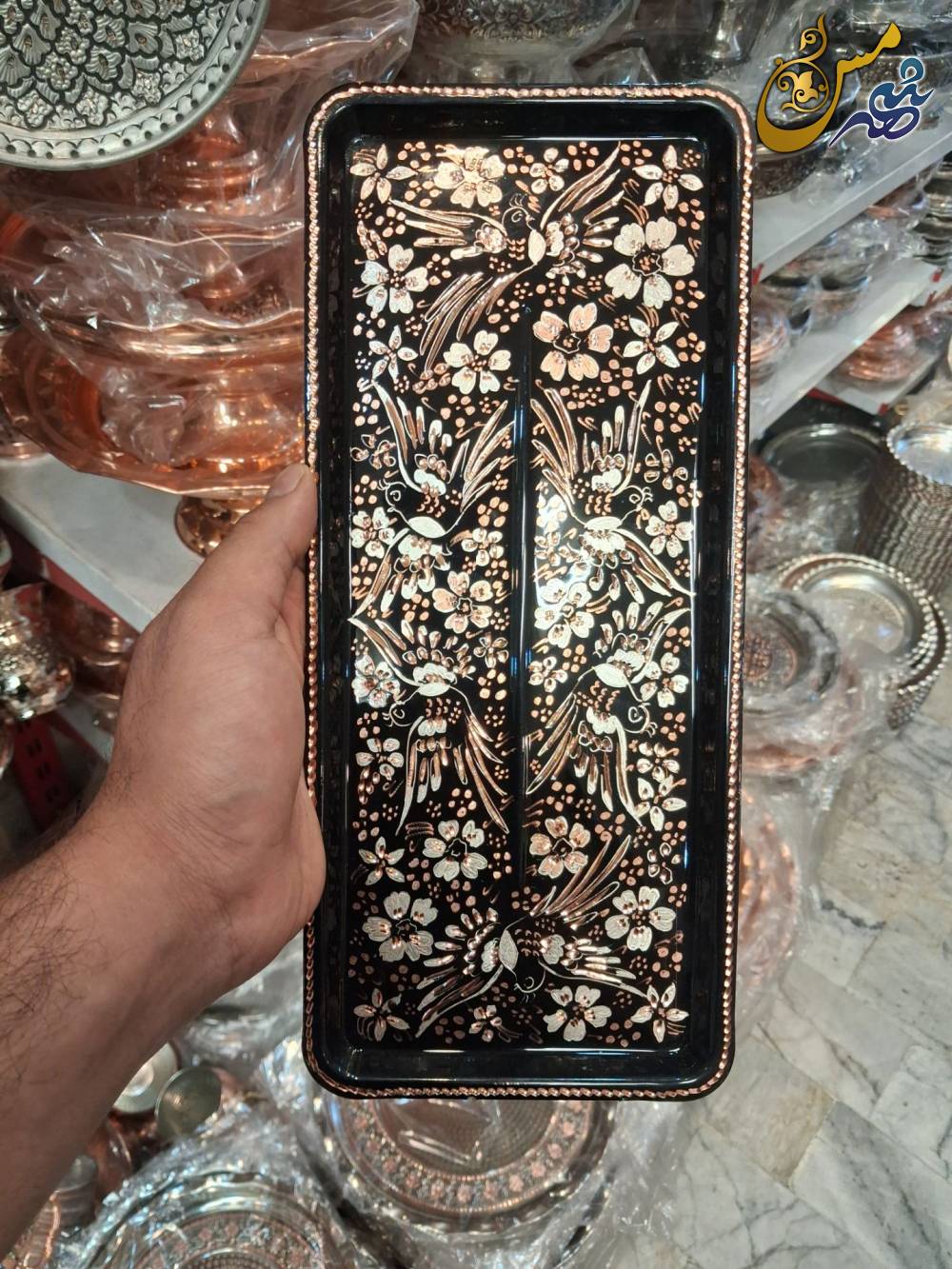 رولت خوری مسی الماس تراش