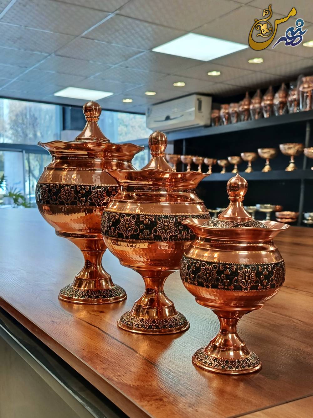 سرویس پذیرایی مسی رزگلد نانو