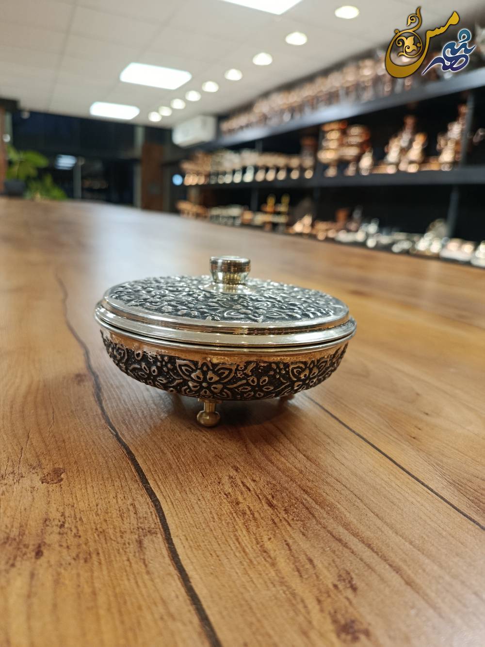 لیدیز دنس سه پایه کروم رزگلد