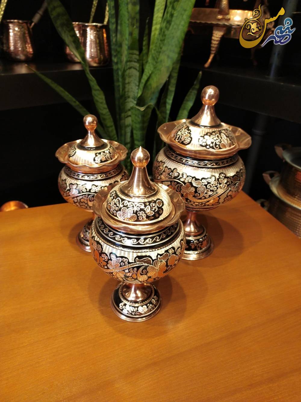 سرویس پذیرایی مسی نقره کوب