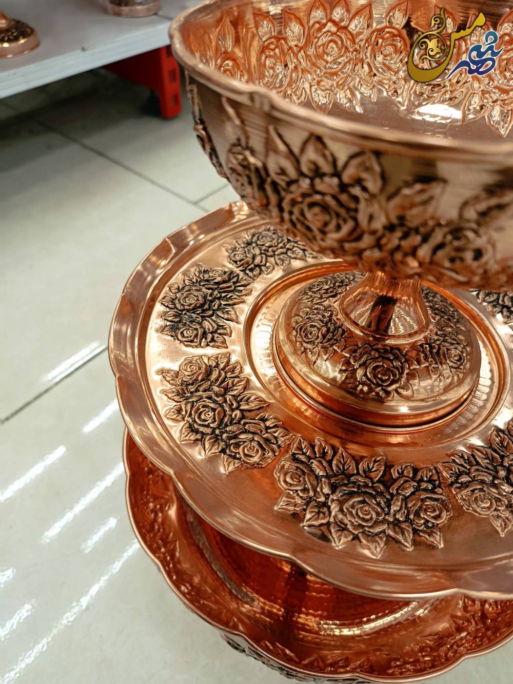 سرویس پذیرایی مسی سه گل