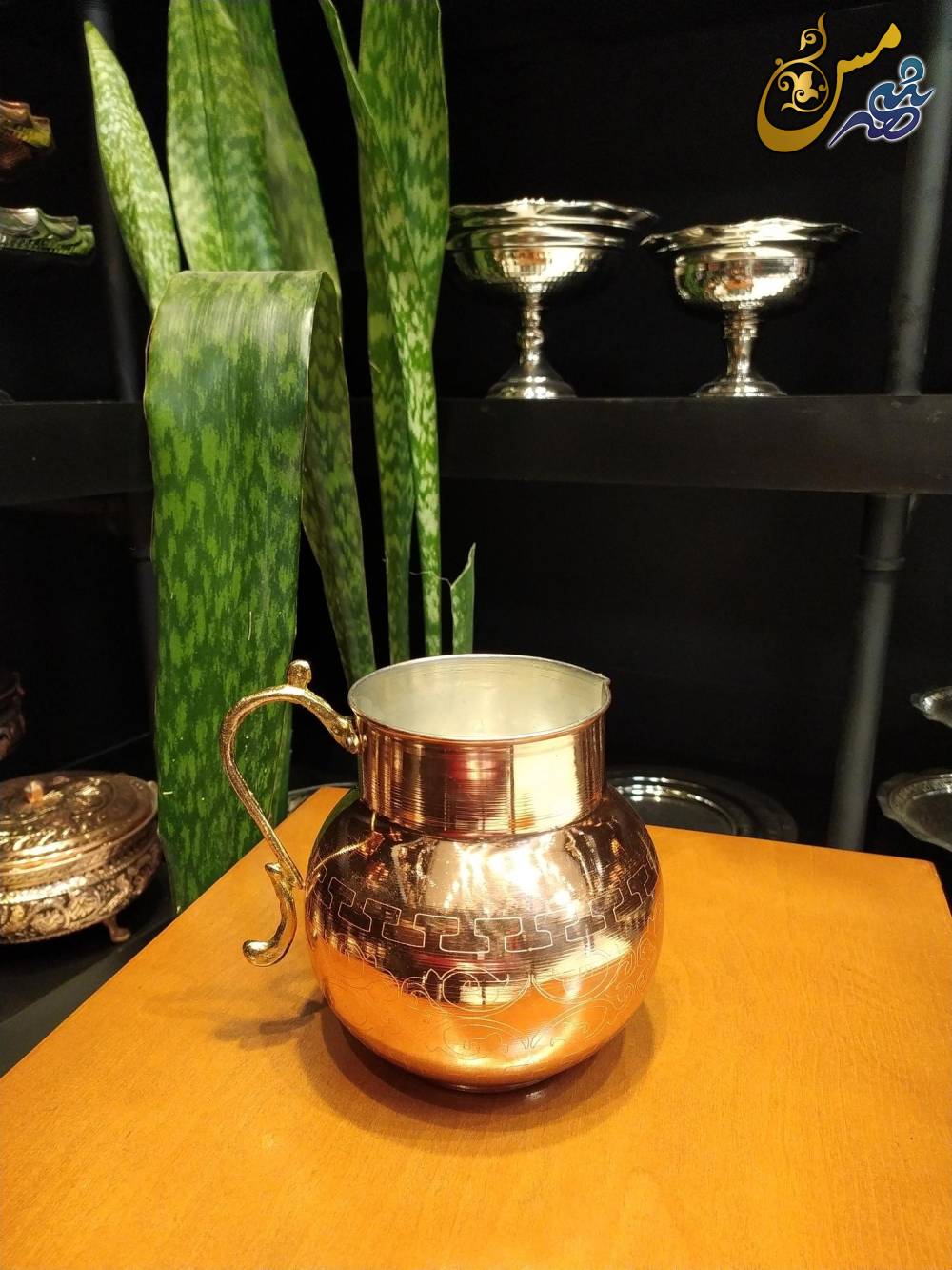 پارچ مسی توپی لیزری