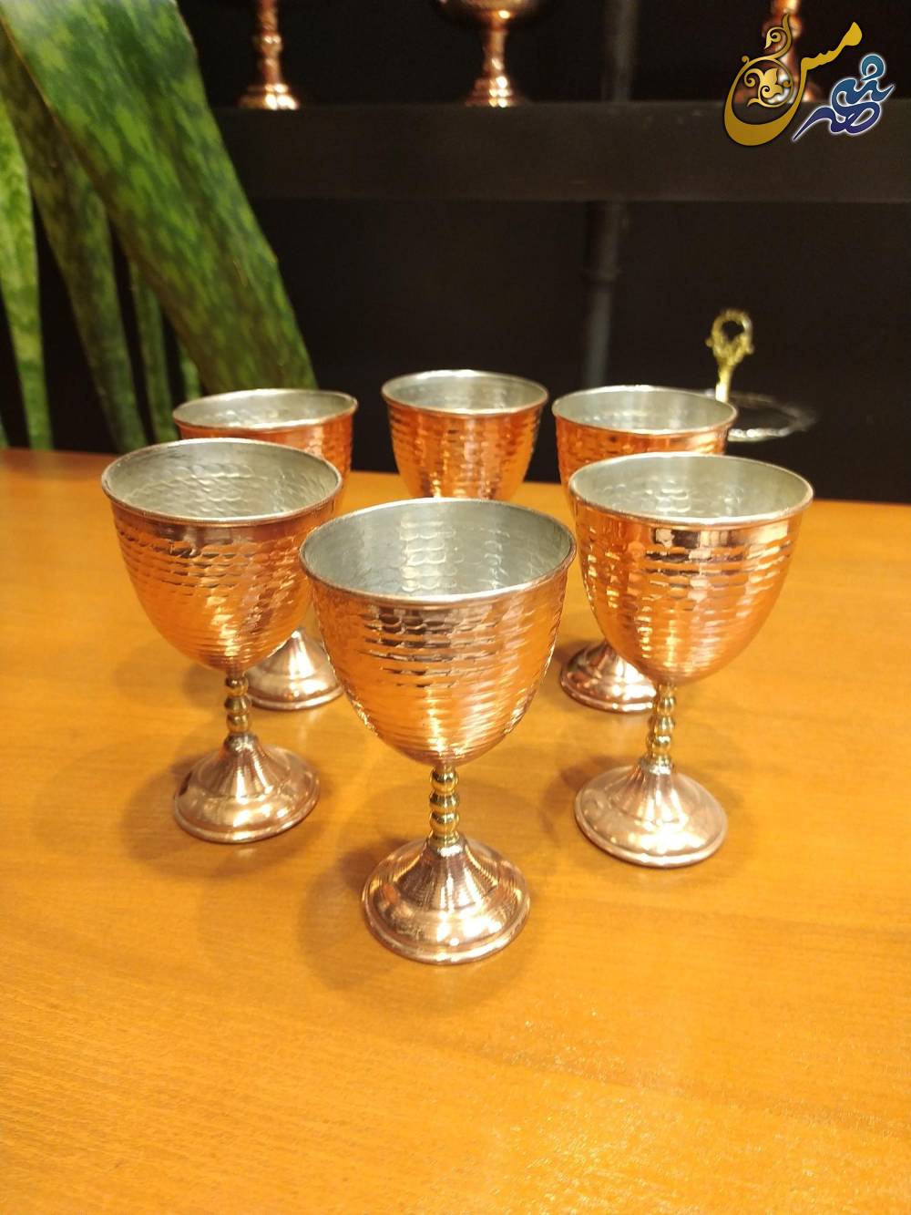گیلاس مسی میله برنجی