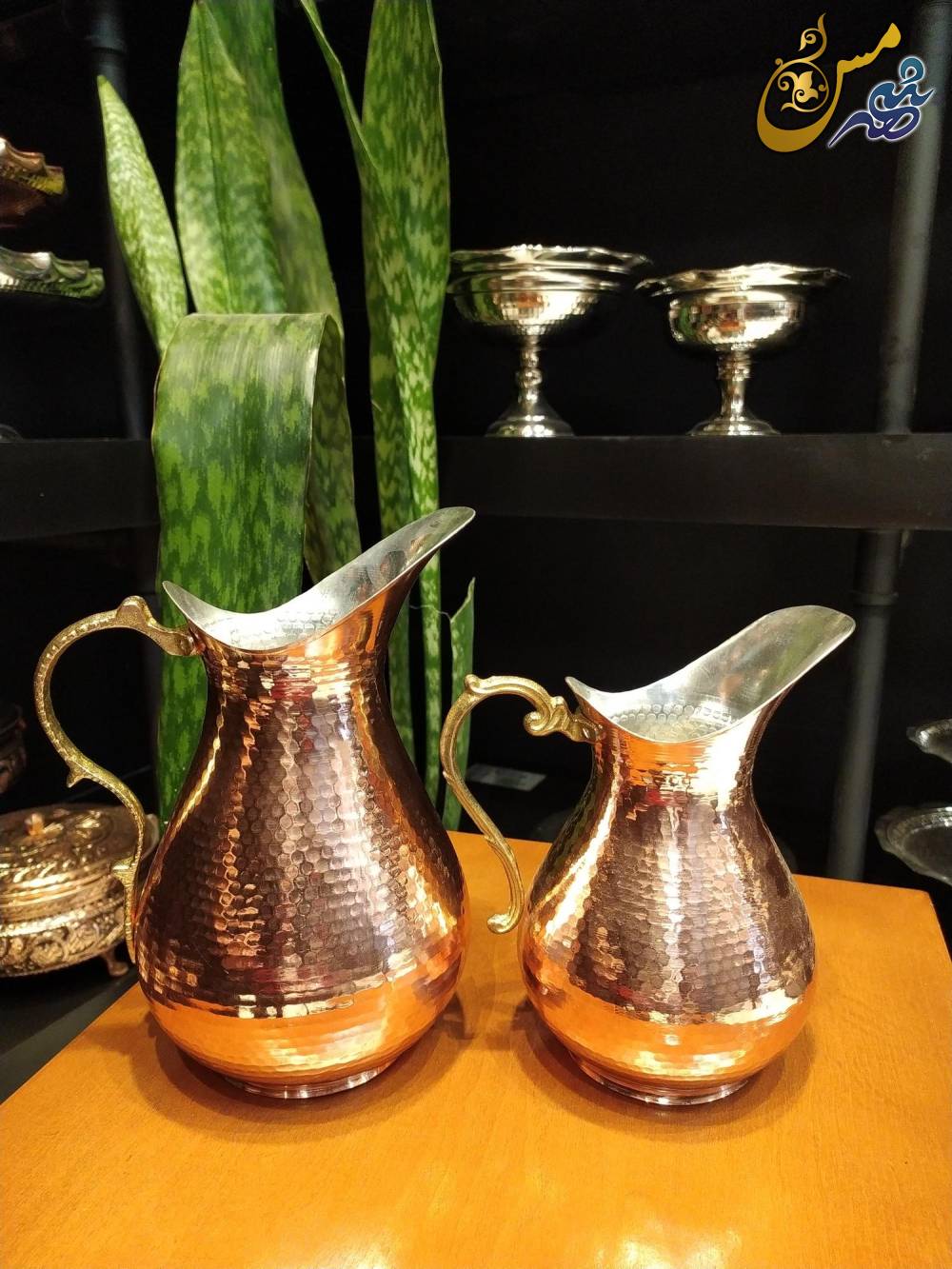 پارچ مسی ترک چکشی