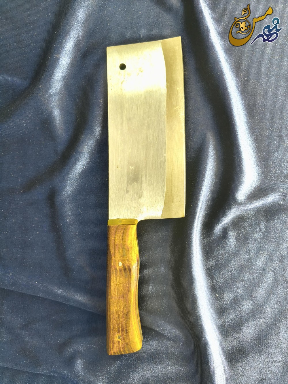 ساتور فولاد دسته چوبی با غلاف