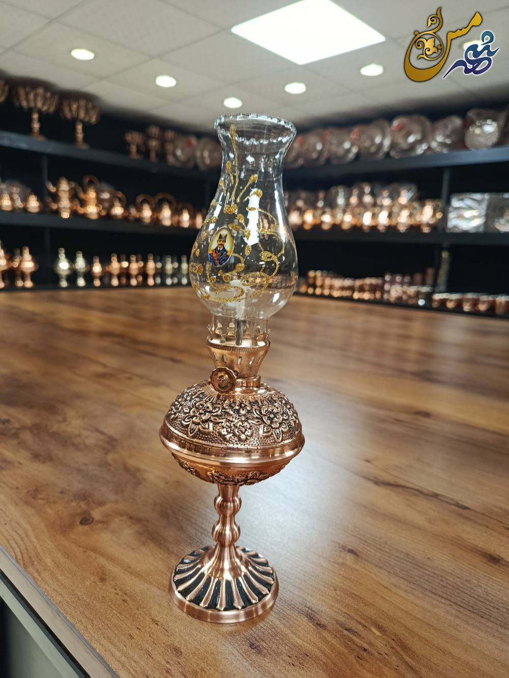 گرد سوز مسی طرح رزگلد