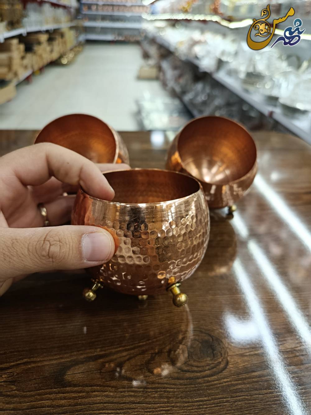 گوی مسی چکشی