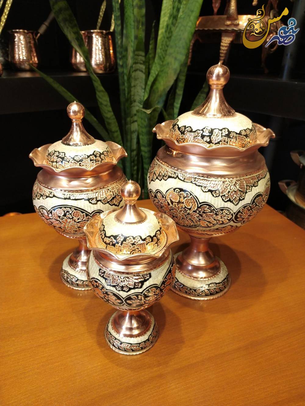 سرویس پذیرایی مسی نقره کوب