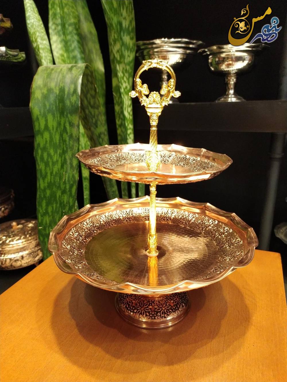 شیرینی خوری مسی رزگلد نانو