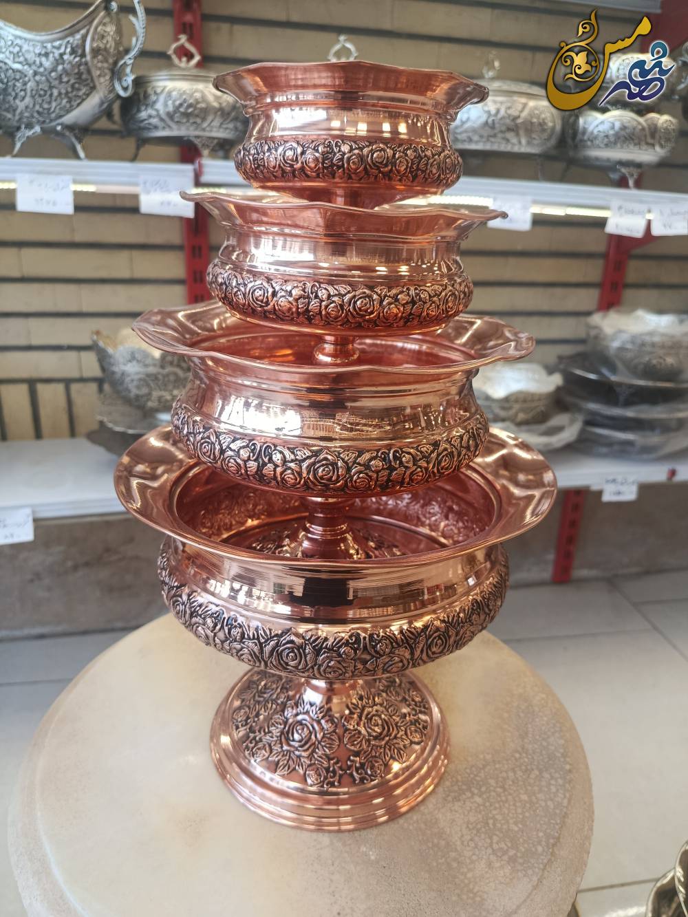 سرویس پذیرایی مسی گلبرگ 